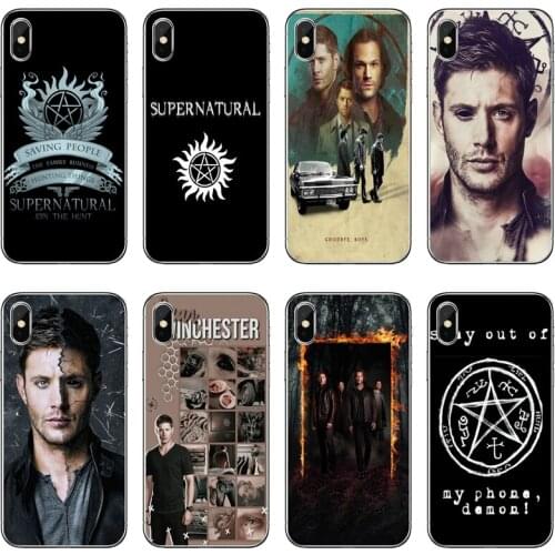 Supernatural Transparent Phone Case For iPhone 12 11 Pro Max Mini XS Max XR X 8 7 Plus 6 6S Plus 5 5S SE 2020