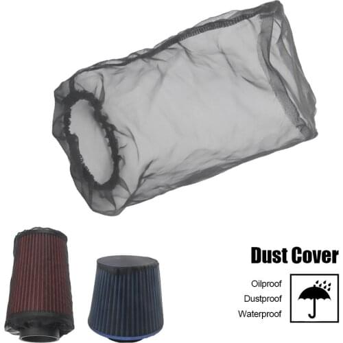 Universal Car Air Filter Dust Cover Protective Cover Waterproof Dustproof For High Flow Air Intake Filters Car Accessories