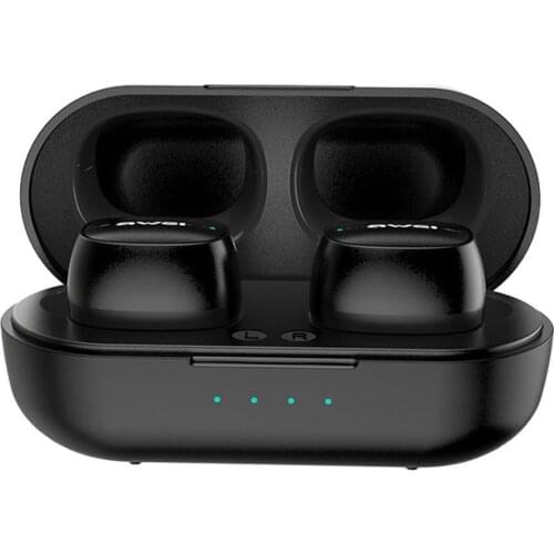 AWEI T13 Waterproof Wireless Bluetooth In-Ear Earphone Headphone with Charge Box