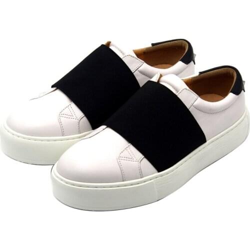 High Quality Winter Fashion board Shoes elastic band casual shoes handmade Outdoor Men Shoes Sports Shoes