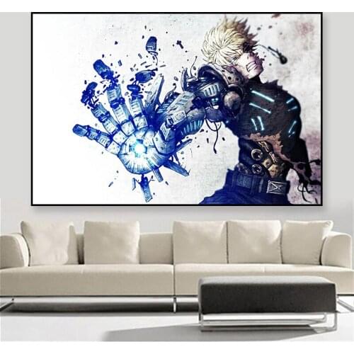 Japanese Poster One Punch Man Anime Wall Decoration Poster Art Prints 20 x 28 Inches,No Frame