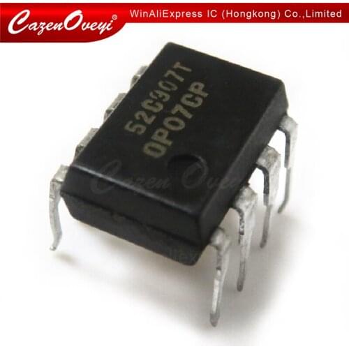 10pcs/lot OP07CP OP07 DIP-8 In Stock