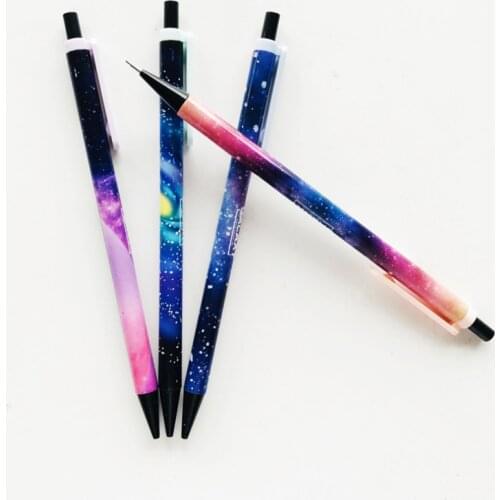 4pcs/lot Lovely Light up the stars Mechanical Pencil Small fresh Activity Pencil for Kids Writing School Supplies Stude