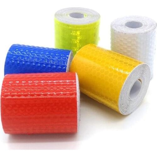 5cmx3m Reflective Warning Tape for Car Bicycle Motorcycle Sticker Road Safety Reflective Stripe Reflective Film Car Tape