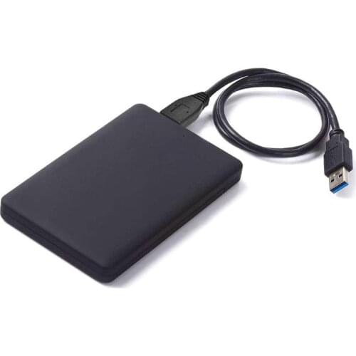 HDD Case Slim Portable 2.5 HDD Enclosure Sata to USB Hard Disk Drives HDD Case With USB Cable USB 2.0 External Hard Disk Case