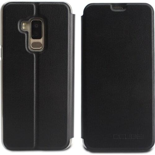 Ocube BLUBOO S8 Case Cover Spring Texture Horizontal Flip Leather Case with Holder Mobile Phone Cases