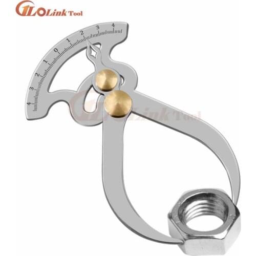 Clearance gauge thickness wall thickness measurement stainless steel high-precision thickness gauge wooden tenon gauge