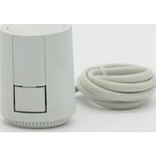 NC 230V 24V Electric Thermal Actuator Floor Heating Valve For Underfloor Heating Thermostat Thermostatic valve