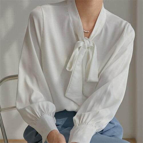 HziriP Satin Blouses