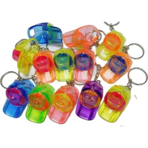 10X Key Ring w/ Hat Shape whistle kids Vintage Charm Fashion Favour Pinata School Bag Party Favors Gift Novelty Birthday Prize