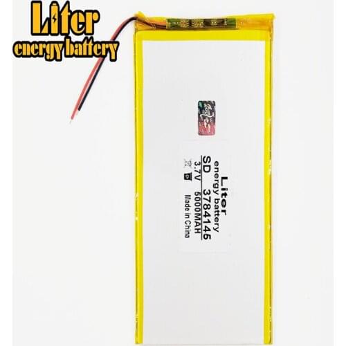 Tablet polymer battery 5000 mah 3.7V 3784145smart home MP3 speakers Li-ion for dvr,GPS,mp3,mp4,cell phone,speaker