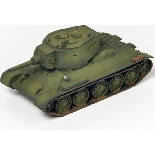 Military War Tank Model 1/72 World War II Soviet Red Army T34 Perfect Resin Static Finished Product Display Collectible Toys
