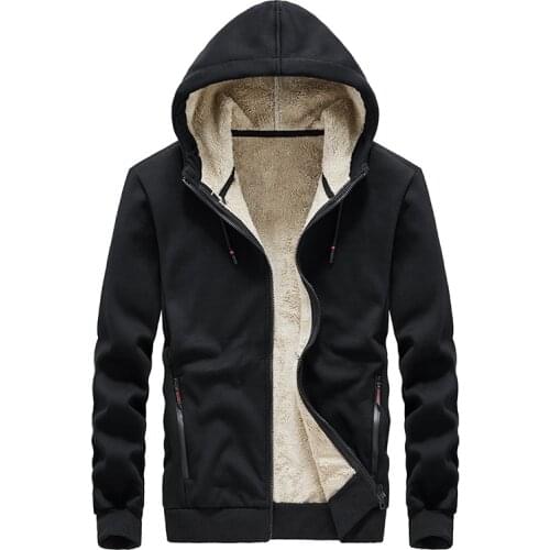 Large Size 9xl Oversized Men Jacket Hoodies Fleece Winter Mens Jackets Streetwear Sportswear Male Black Outerwear Coats Hooded