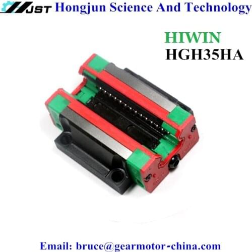 New Original HIWIN HGH HGH35 sqaure type Linear Block HGH35HA Sliding Carriage for 34mm width HGR35 linear guide rail