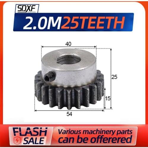 One piece of 2 mold with gear 25teeth, standard inner hole, factory direct sale
