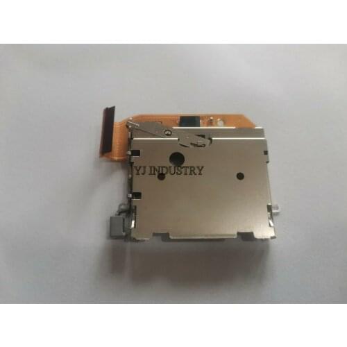 Original 7D CF PIN CF Memory Card Slot Reader Board With Metal holder Assembly Test Work Perfectly For Canon