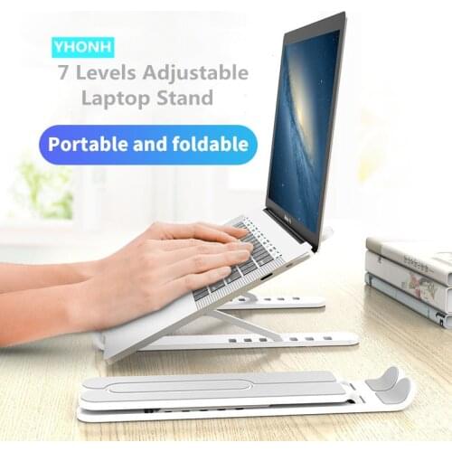 Portable Laptop Stand Foldable Support suporte Notebook Holder For Macbook Pro Air HP Lapdesk Computer Cooling Bracket Riser