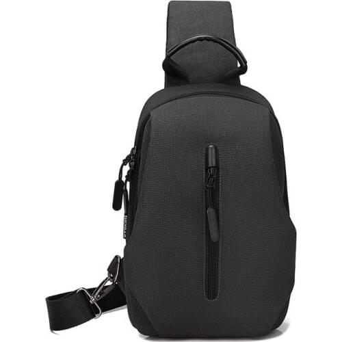 New Shoulder Bag Large Capacity Casual Chest Pack Mens Water-Resistant Outdoor Running Travel Bags Sling Bag Crossbody Bags
