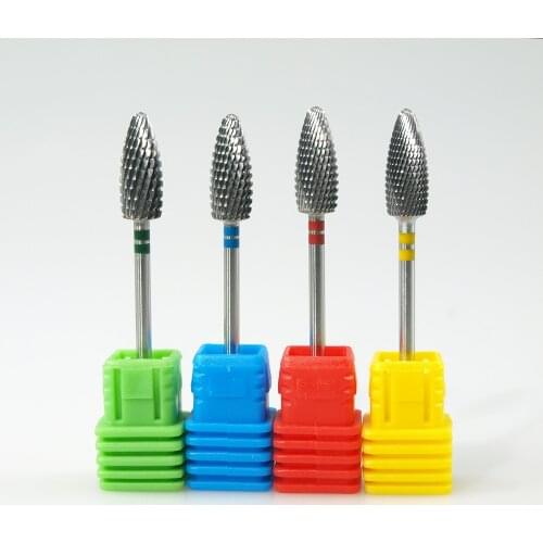 Easy Nail 3/32'' Professional Carbide Nail Drill Bit 3 Size Electric Nail File Drill Bit Hot selling High quality
