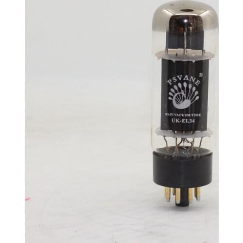 PSVANE UK-EL34 Vacuum Tube Replace 6CA7 EL34B EL34 Tube Original Factory Matching