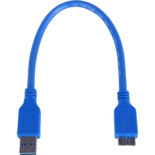 Usb 3.0 Computer Data Cable Micro-B High-speed Mobile Hard Disk Cable Printing Line Computer Accessories