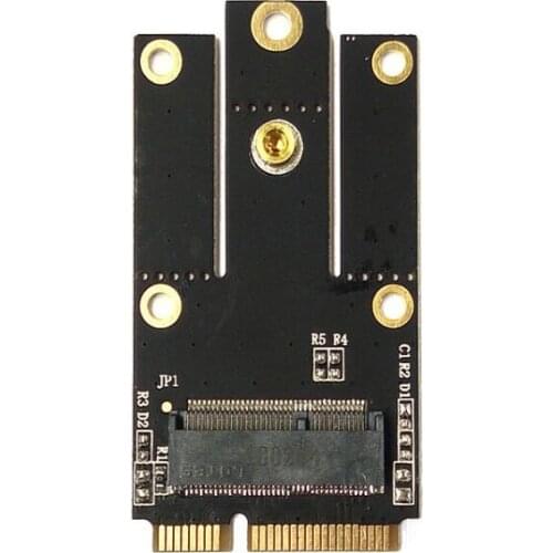 NGFF to mini pci-e adapter card m.2 to mini pcie wireless network card Bluetooth for 8260AC 7260AC 7265AC 3165AC 3160AC 8260AC