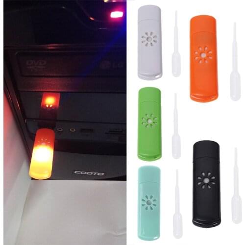 Mini USB Car Aromatherapy Diffuser Aroma Humidifier Essential Oil Fresh Home New Air Conditioning Whosale&Dropship