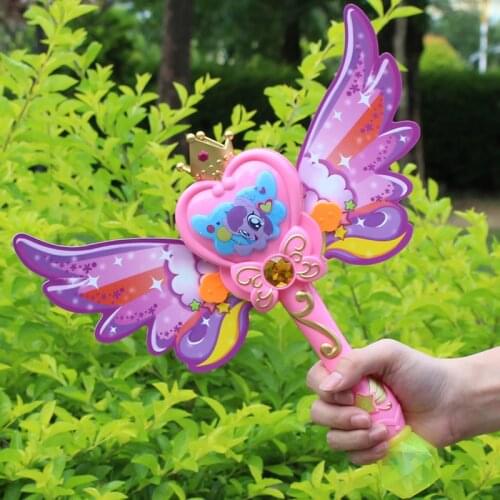 Kids Magic Wand Cute Pony Party Water Bubble Machine Gun Blower Toy Electric Magic Wedding Soap Bubble Pomperos Outdoor Toy