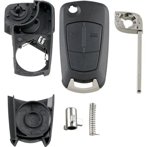 For Vauxhall Opel Corsa Astra Vectra Zafira 2 Button Remot Flip Key Fob Case A53