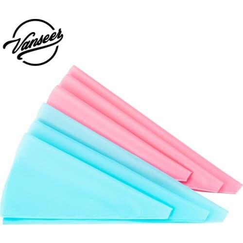 EVA Pastry Reusable Bag for Load the Cream with Piping Nozzle Icing Cake Decorating Tool DIY Home Baking Silicone Pastry Bags