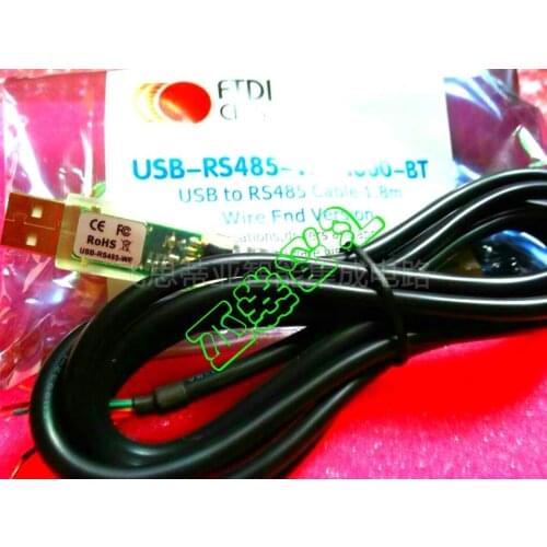FTDI USB-RS485-WE-1800-BT USB to Serial Cable Assembly USB Cables / IEEE 1394 Cables USB to RS485 Embeded Conv Wire End 1.8m
