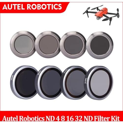 Autel Robotics ND 4 8 16 32 ND Filter Kit Neutral Density Lens Filter camera Filter for EVO II/Pro 6K 8K RC Drone Accessories