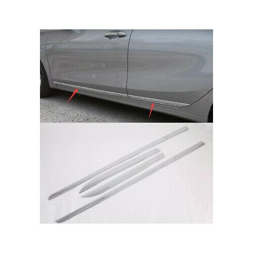 Chrome Side Door Body Molding Cover Trim 4pcs For Kia Forte / K3 / Cerato 19-20