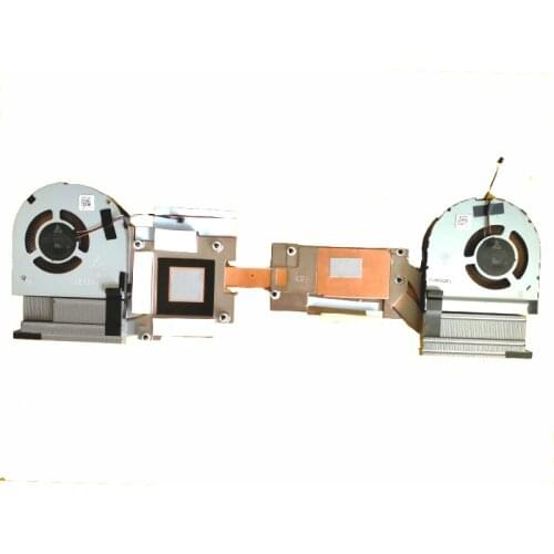 NEW ORIGINAL Laptop CPU GPU Heatsink Cooling Cooler Fan For DELL 01Y5D1 AT30O0032C0
