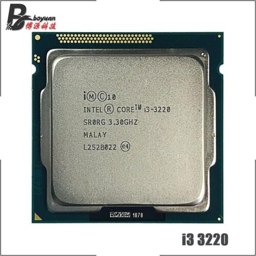 Intel Core i3-3220 i3 3220 3.3 GHz Dual-Core CPU Processor 3M 55W LGA 1155