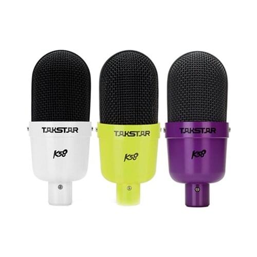 TAKSTAR K58 Network Karaoke Microphone Cardioid polar pattern recording condenser microphone for computer and mobile phone pad