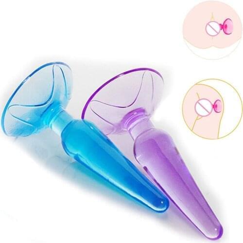 Silicone Butt Plug Anal Plug Adult No Vibrators Sex Toys For Women Couples Anal Trainer Masturbators G Spot Clitoris Stimulator