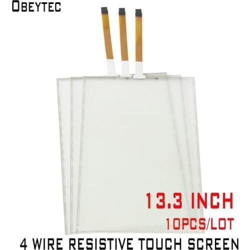 TP141W4N3*10PCS 14.1 inch Touch Panel resistive technology, 16:9, AA 309.4*173.95mm, OA 323.5*191.99mm, Panel Only