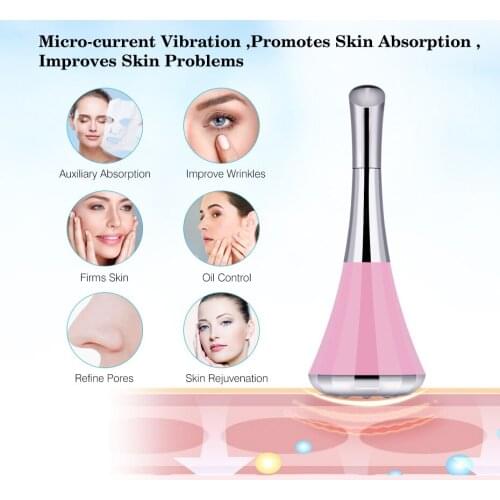 Ultrasonic Face Importer Women Facial Skin Care Tool Microcurrent Vibration Face Massage Anti Wrinkle Skin Rejuvenation Importe