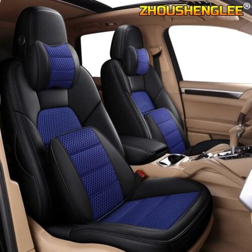 ZHOUSHENGLEE Custom leather car seat cover For Mercedes Benz A B C D E S series Vito Viano Sprinter Maybach CLA CLK car seats