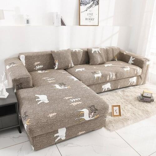 All year round best selling Nordic simple style solid color all inclusive elastic living room combined sofa cover, cover sofa
