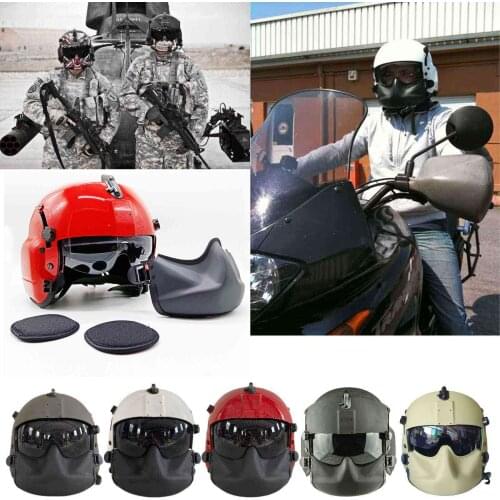 EVI Replica Helmet HGU-56P Helicopter Flight Helmet 84P 68P 55P Grey dark green black