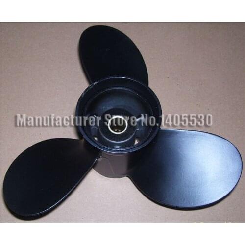 Free Shipping Competitive price Aluminum Propeller F8.5 for Tohatsu Hidea 2-4 stroke 9.8hp 12hp outboard Motors 12slots