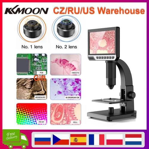 Inskam315 7 Inch IPS Digital Industrial Microscope 0-2000x Microscopio Digital Camera Watch Repair Welding Video Magnifier