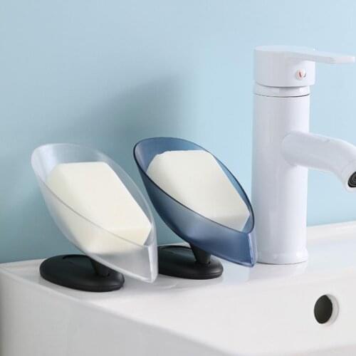 Bathroom Soap Holder Creative Suction Cup Base Drain Rack Household Storage Tray