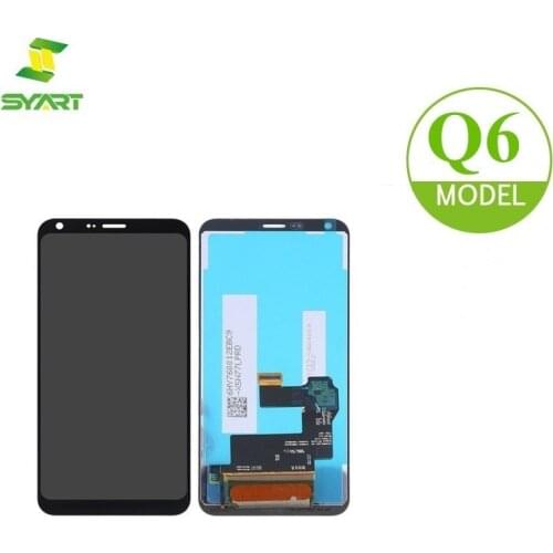 For LG Q6 LCD Display With Touch Screen Digitizer Assembly Replacement Parts + Free Tools For M700 G6 Mini 5.5 Inch LCDs Screen