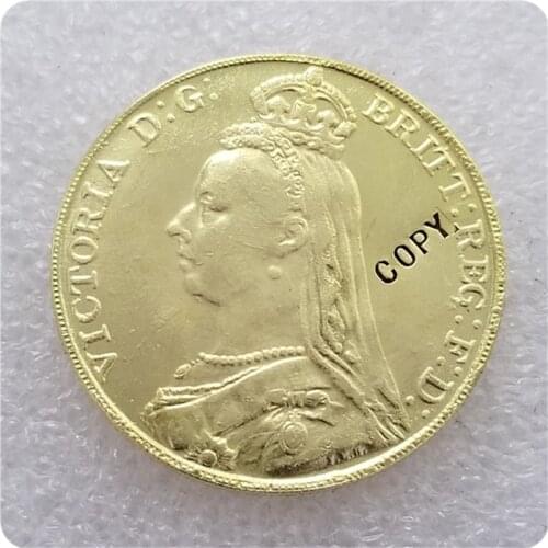 1891 British Gold COIN COPY commemorative coins-replica coins medal coins collectibles