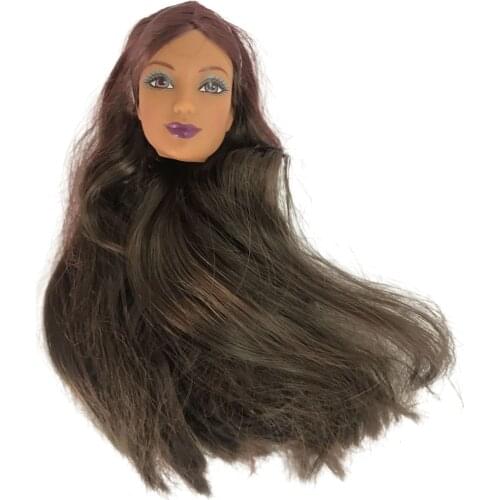 NK One Pcs Princess Doll Head For 1/6 Dolls Fit For 30 CM 1/6 Doll Best DIY Gift For Girls' Doll Accessories 028A DZ