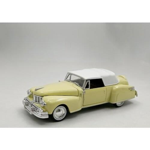Diecast 1/32 Simulation Metal Alloy Vintage 1948 LINCOLN Vehicle Car Model Kids Gift Collections Souvenir Ornaments Toy Display