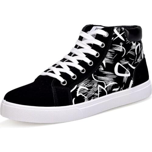 Fashion Men Shoes New Men Casual Shoes High Top Sneakers Men Vulcanized Shoes Platform Sneakers Quality Mens Sneakers Masculinas